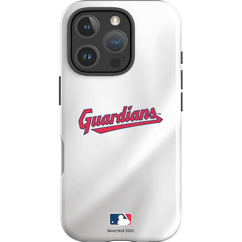 MLB Cleveland Guardians Home Jersey iPhone 16 Pro Impact Case
